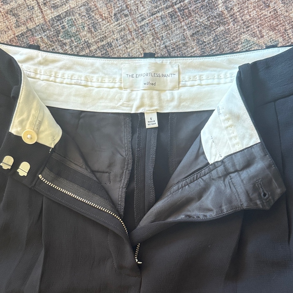 Wilfred Black Tailored Trousers
